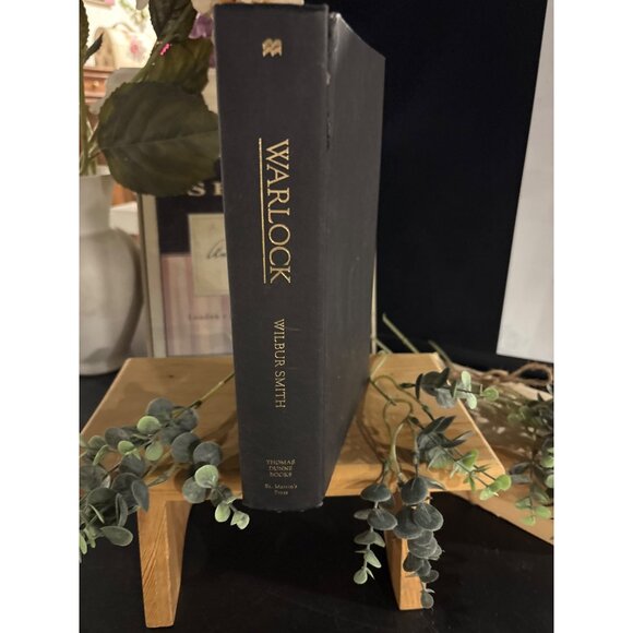 "Warlock" Hardcover Book By Wilbur Smith First U S Edition 2001 Vintage - Picture 15 of 16